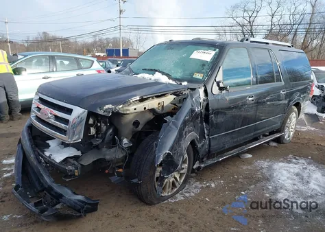 2011 Ford Expedition El Limited z USA, uszkodzony, nr VIN 1FMJK2A53BEF19646